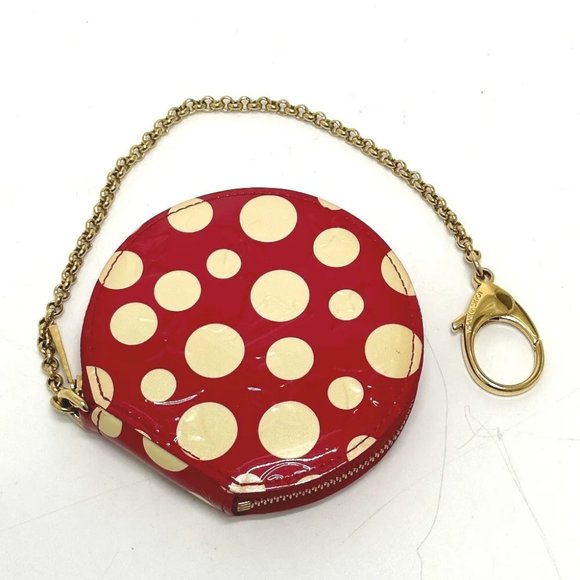 LOUIS VUITTON Yayoi Kusama porte monnaie chapeau dot infinity Purse - Picture 1 of 11